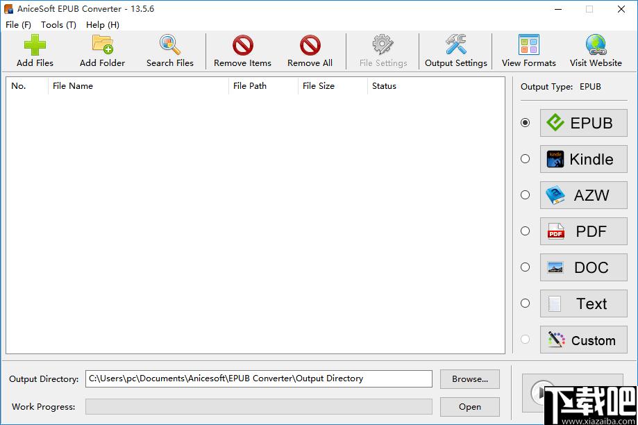 AniceSoft EPUB Converter下载,文档转换,EPUB转换,格式转换