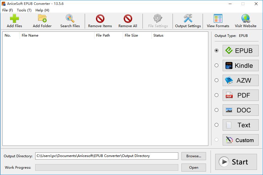 AniceSoft EPUB Converter下载,文档转换,EPUB转换,格式转换