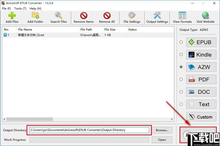 AniceSoft EPUB Converter下载,文档转换,EPUB转换,格式转换