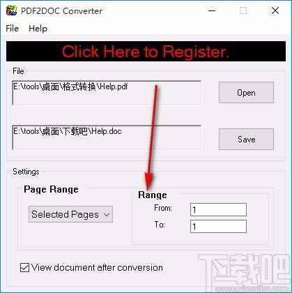 PDF2DOC Converter,PDF转DOC,文件转换,转换器