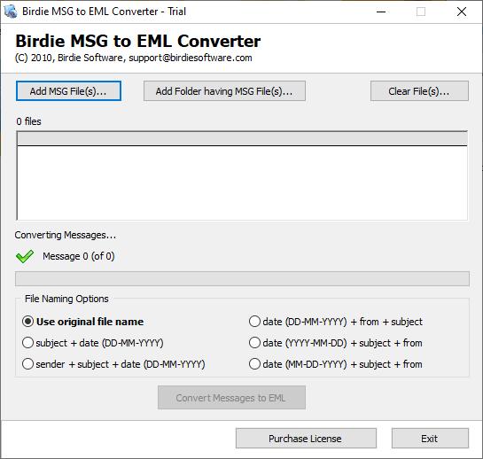 Birdie MSG to EML Converter下载,文件转换,格式转换