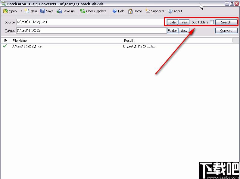 Batch XLS and XLSX Converter下载,文档转换,Excel转换