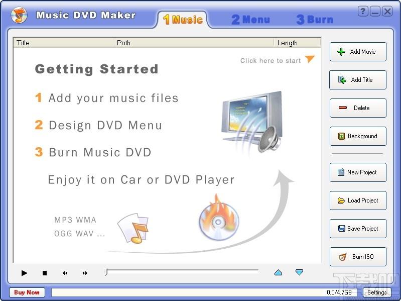 Music DVD Maker下载,DVD音乐制作,音频制作,音乐制作,DVD音乐