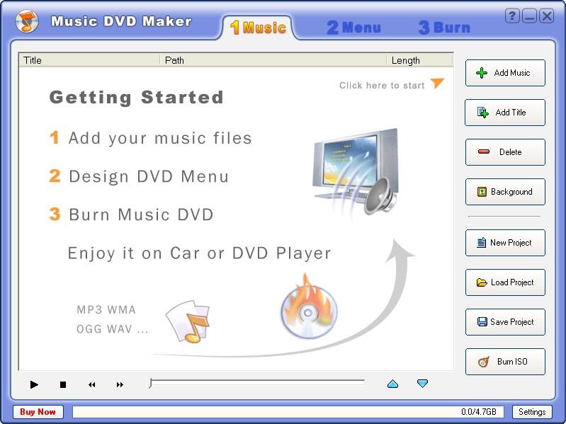 Music DVD Maker下载,DVD音乐制作,音频制作,音乐制作,DVD音乐