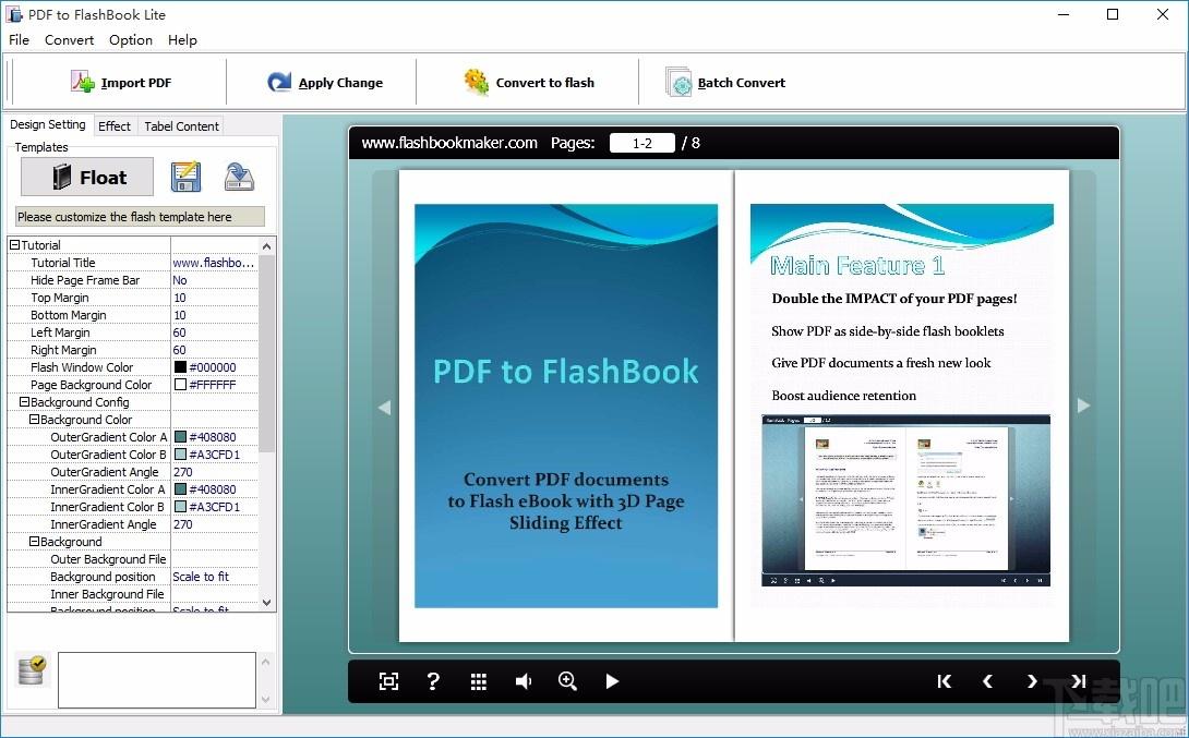 PDF to FlashBook,pdf转flash软件,pdf转flash,文件转换