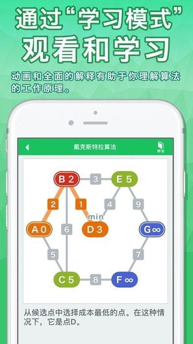 算法动画图解中文版下载,计算app,学习app,算法动画图解