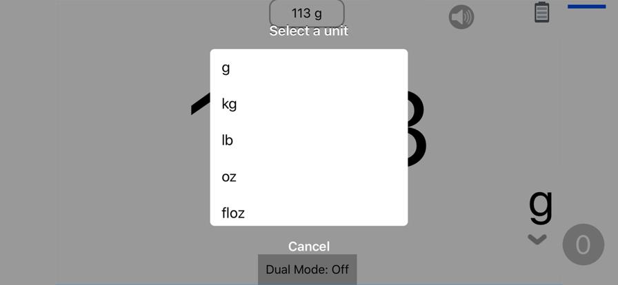 Just Scale软件下载,JustScale,厨房秤app,称重app